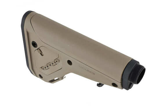 Magpul UBR GEN2 Collapsible Stock in FDE has a Front QD swivel mount